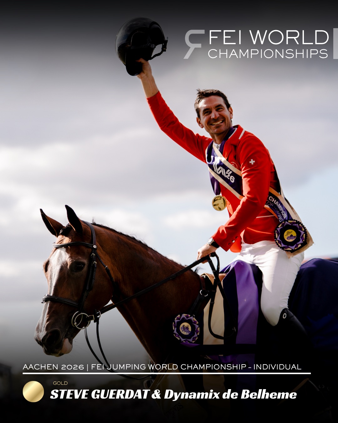 Steve Guerdat, champion du monde